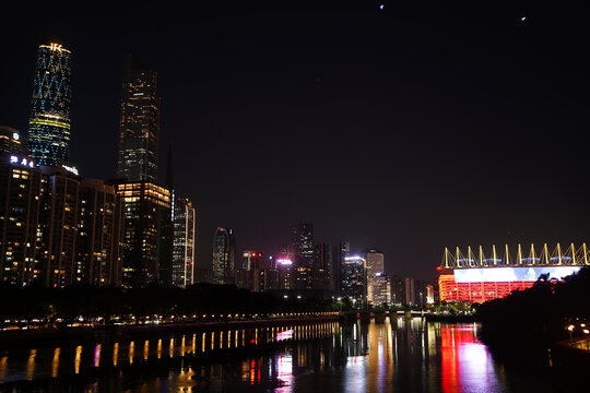 珠江新城夜景