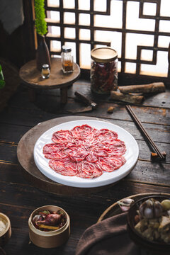 老北京铜锅鲜切羊肉