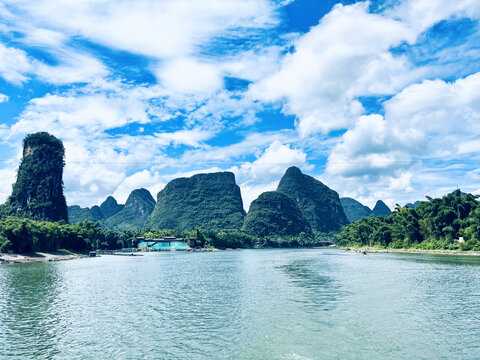 桂林漓江风景阳朔风景