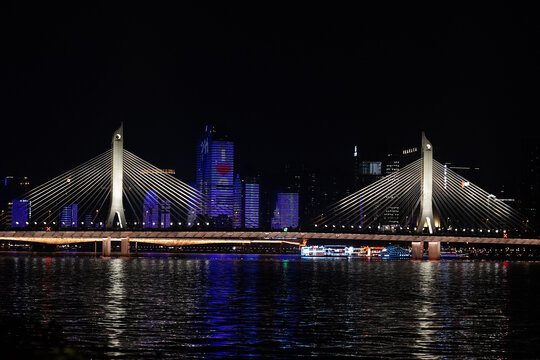 海印桥夜景