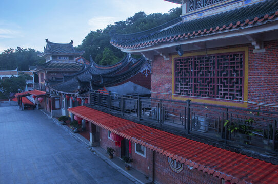 雪峰寺建筑景观