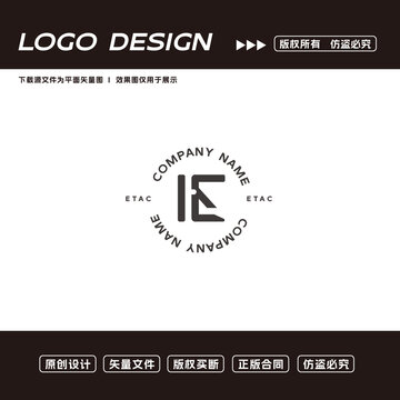 简约大气logo字母logo