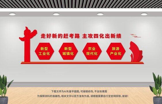 四化文化墙