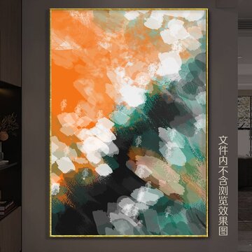 抽象油画