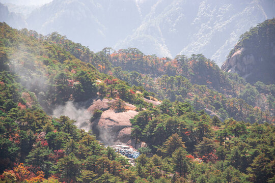 安徽黄山风景区