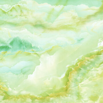 绿色山水玉石纹理