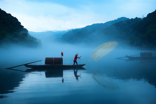 小东江风光