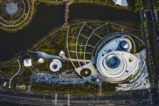 俯瞰上海天文馆