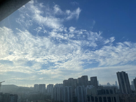 蓝天白云