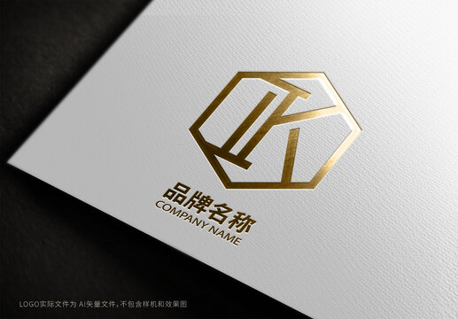 字母K企业公司logo