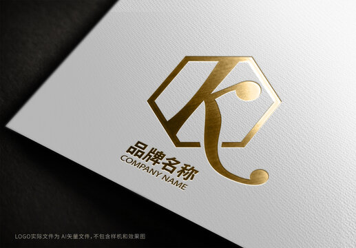 K英文字母logo