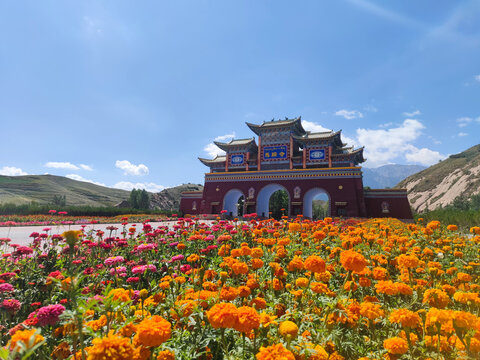 张掖马蹄寺景区