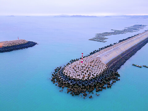 平潭海边灯塔