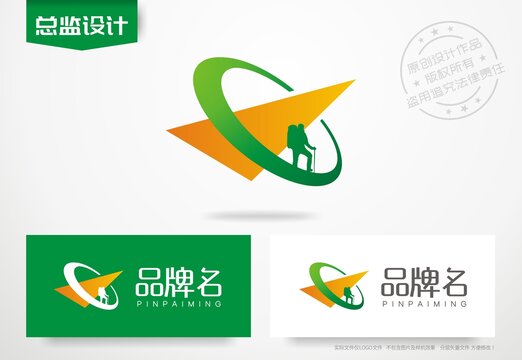 探险登山logo户外品牌标志