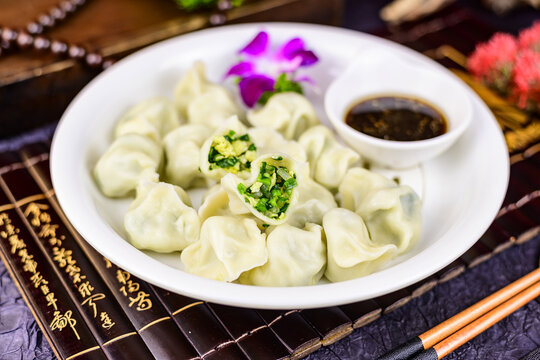 韭菜鸡蛋水饺