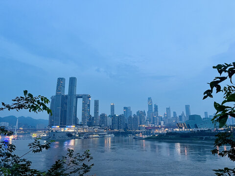 重庆来福士江景