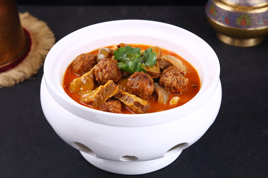 丸子烧夹沙