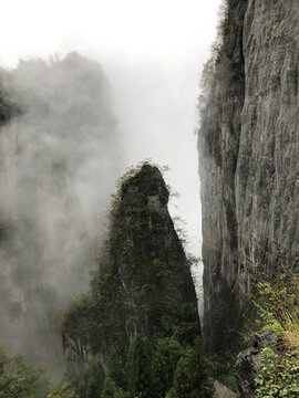 恩施大峡谷风光