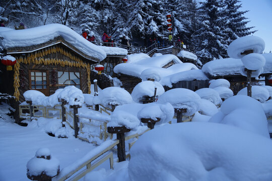 雪乡美景