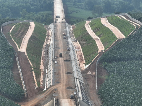 崇左凭祥高速铁路建设