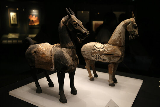 甘肃省博物馆彩绘木马