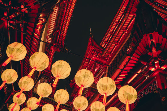 上海豫园中秋节灯会