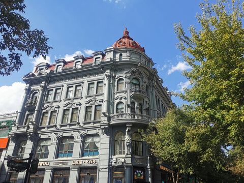 哈尔滨中央大街历史建筑