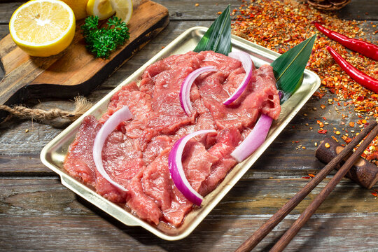 韩式烤肉食材