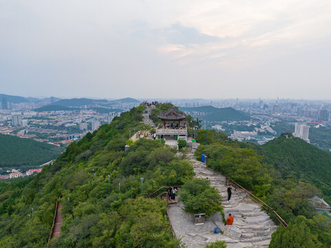 千佛山济南都市风光