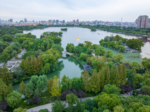 济南大明湖公园