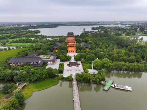 江苏省泰州溱湖古寿圣寺