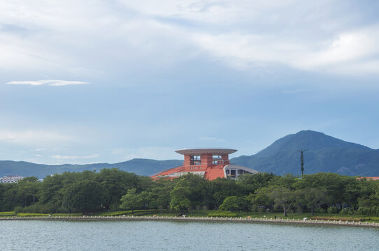 闽台缘博物馆建筑景观