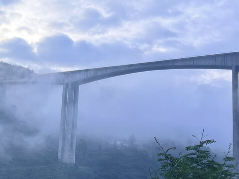 贵州大桥云端