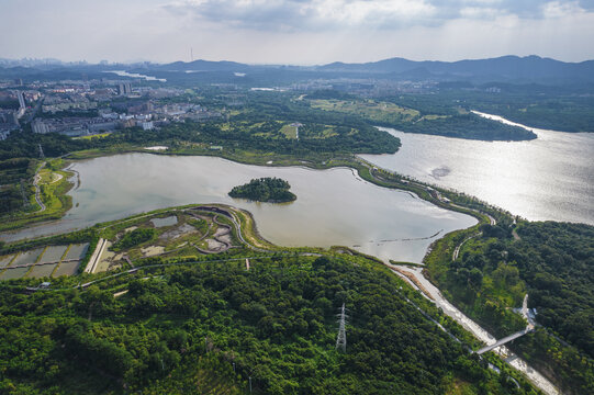 石岩湖环湖碧道