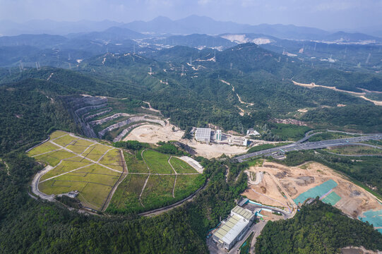 深圳红花岭垃圾填埋场