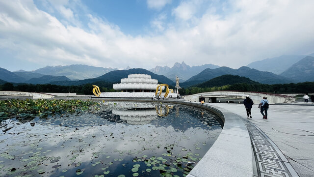 九华山大佛景区