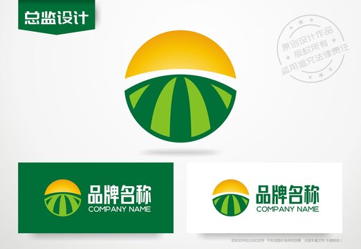 农业logo农场标志