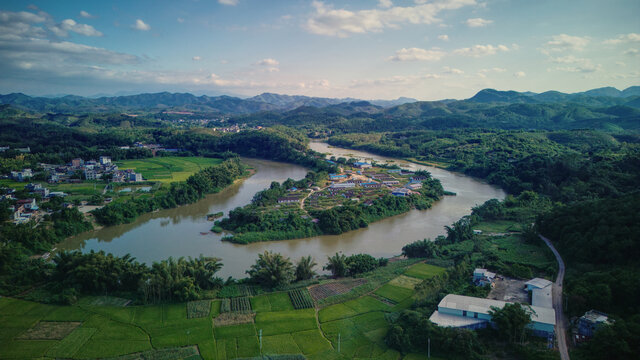 绣江同古河湾