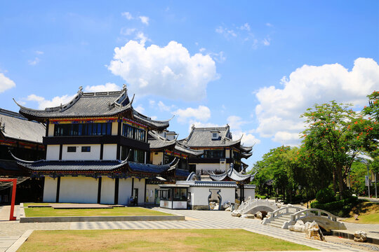 海花岛风情街建筑