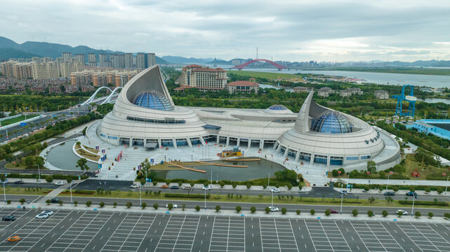 中国港口博物馆航拍