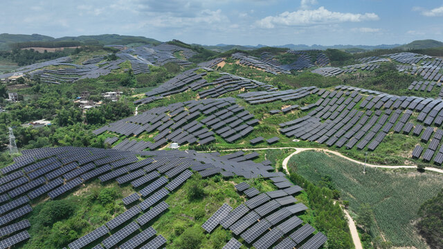 太阳能发电场