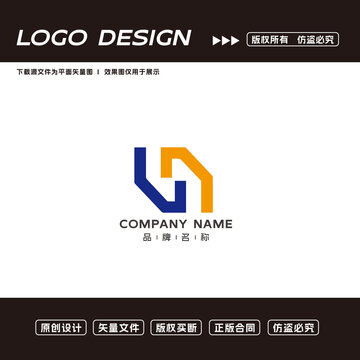 N字母logo科技