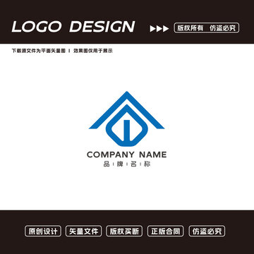 机械设备logo科技