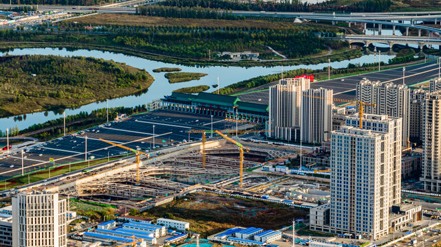 中国长春南部新城建筑景观