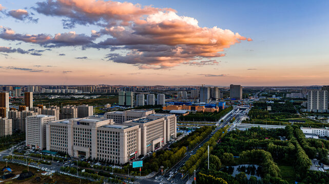 中国长春南部新城建筑景观