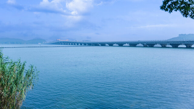 苏州太湖大桥自然风景