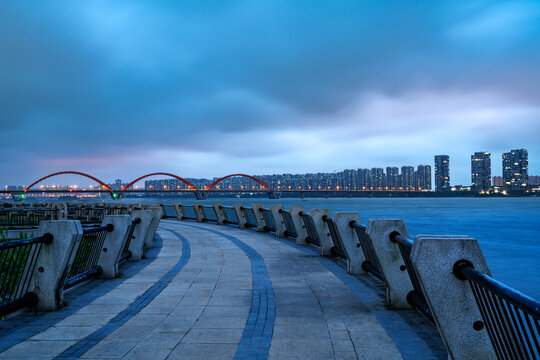 湖南长沙城市夜景