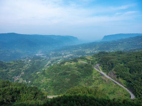 四川泸州福宝古镇玉兰山