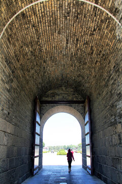 蓬莱水城城门