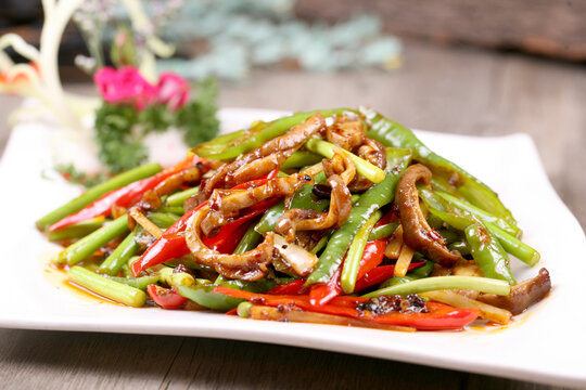 尖椒肉